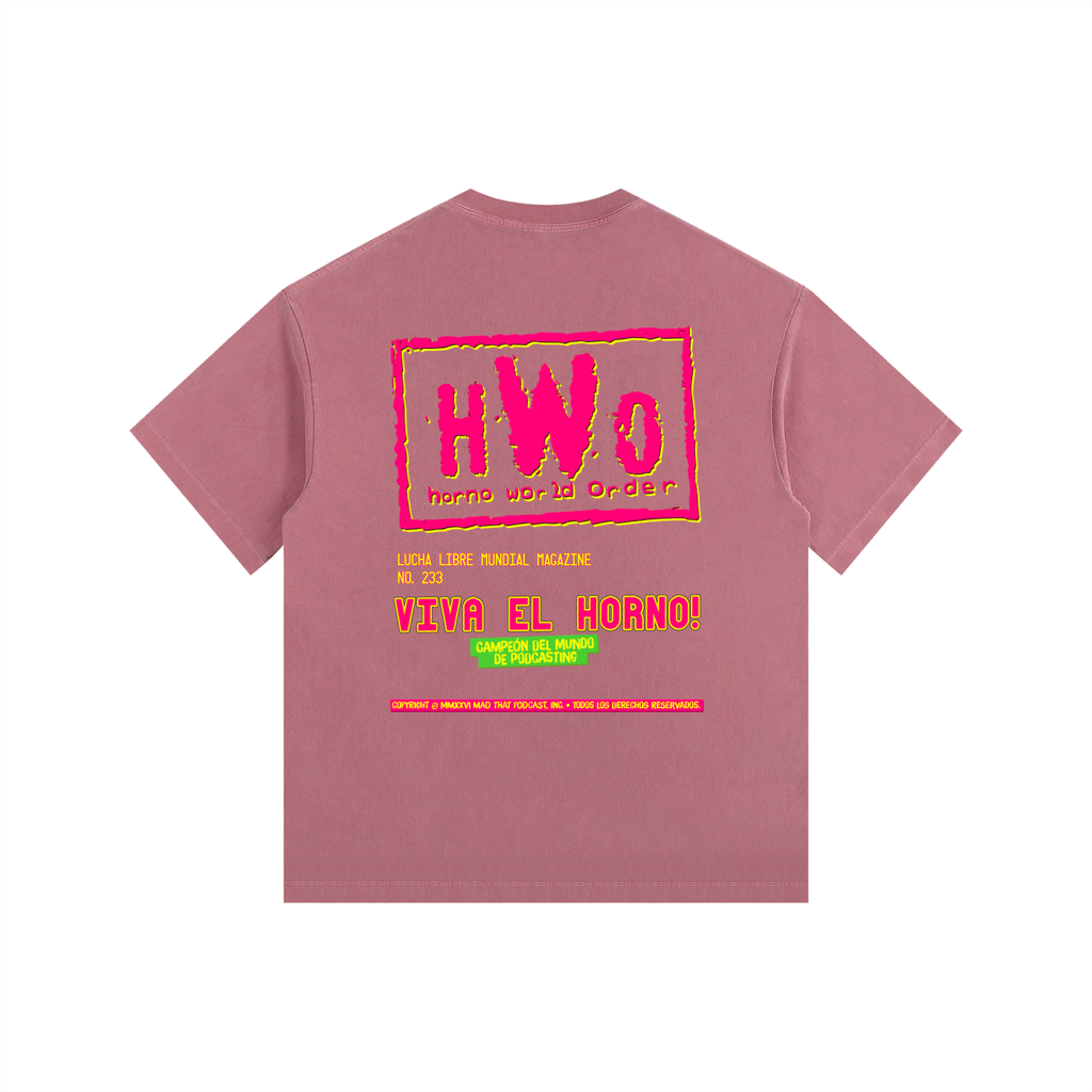 HORNO LUCHA MAGAZINE Oversized Tee