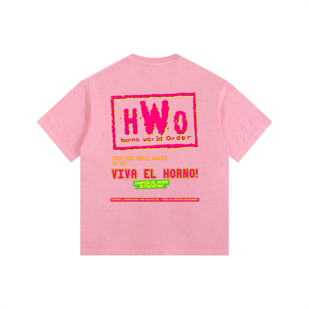 HORNO LUCHA MAGAZINE Oversized Tee