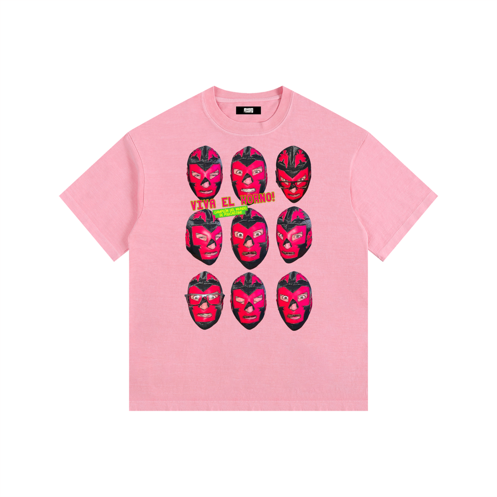 HORNO LUCHA MAGAZINE Oversized Tee