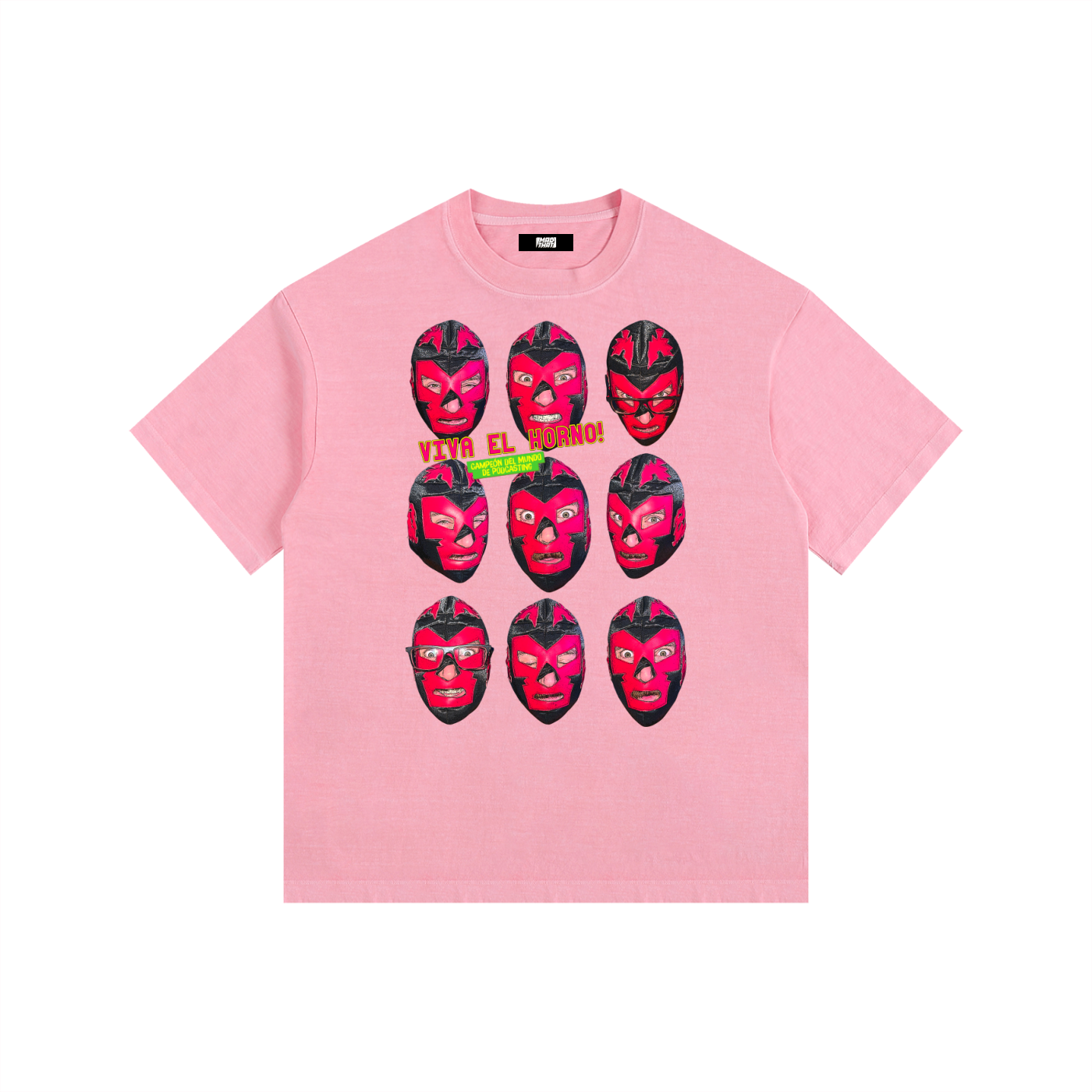 HORNO LUCHA MAGAZINE Oversized Tee