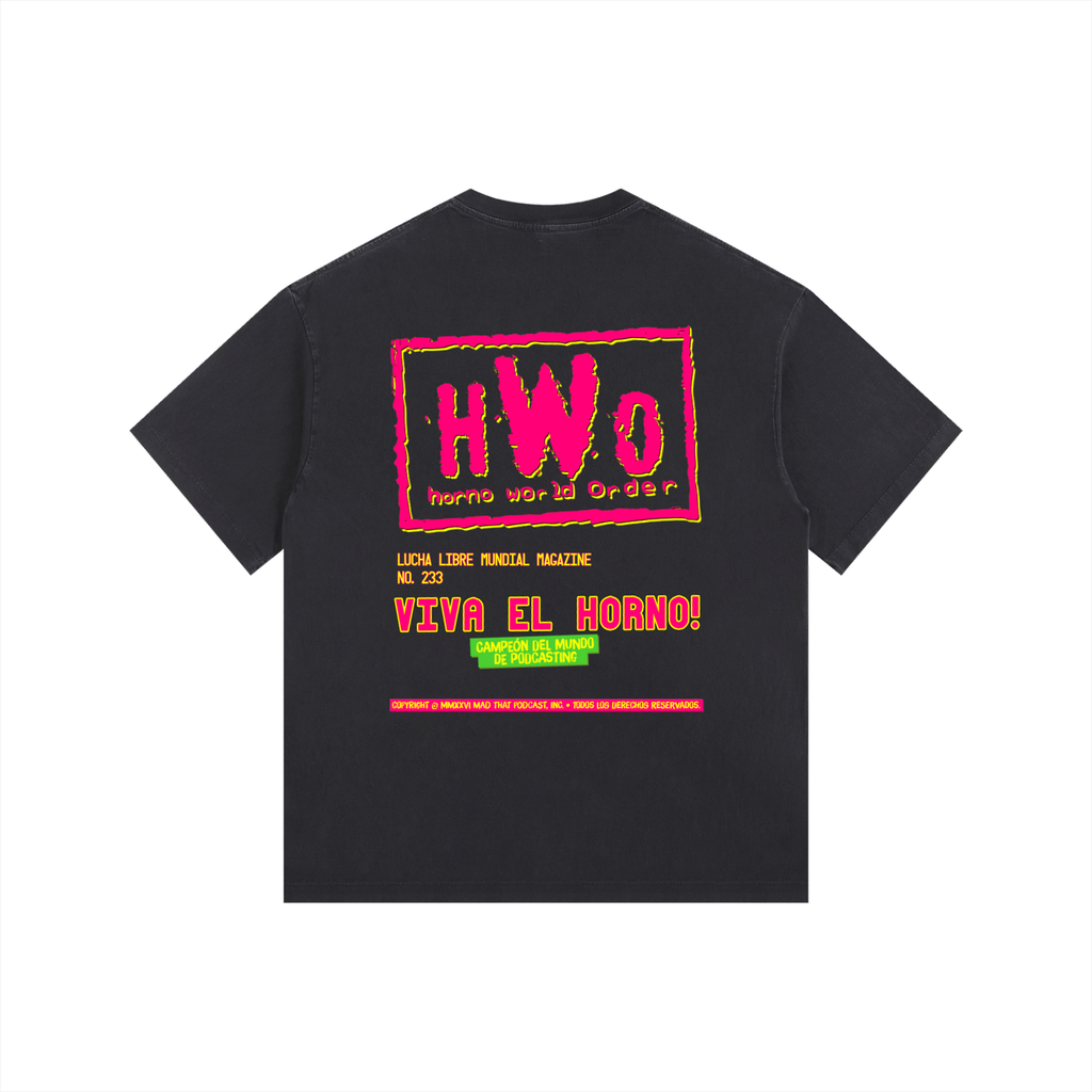 HORNO LUCHA MAGAZINE Oversized Tee
