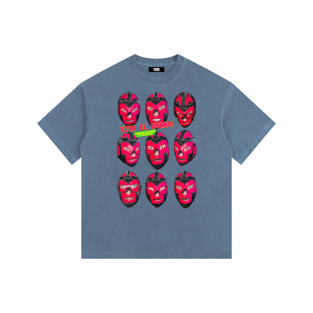 HORNO LUCHA MAGAZINE Oversized Tee